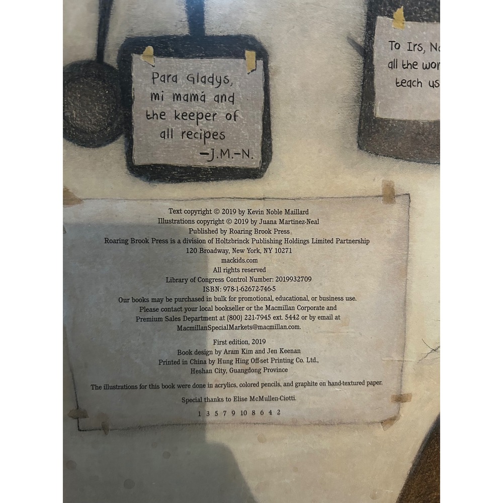 Fry Bread A Native American Family Story Kevin Noble Maillard Hardcover 2019 - Picture 7 of 8